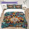 One Piece Pattern Bedding Uilt Set Uilt Cover Pillowcase Home Decoration Birthday Gift (1 * Duvet Cover + 2 * Pillowcase Without Core)