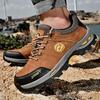 Men's Leather Outdoor Hiking Shoes Casual Shoes