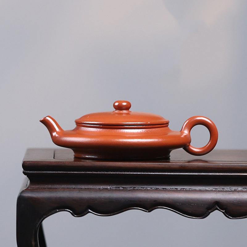 

Китайские чайники из исинской фиолетовой глины Ручной работы Маленький чайник для дома Сырая руда Глина Жу Чайник Традиционный Набор для чая Цзыша 65 мл