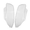 Artudatech 2PCS Front Headlight Glass Clear Cover For BMW 1-Series E81 E82 E87 E88 03-11 Car Accessories