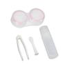 Contact Lens Case Mirror Look Cartoon NaPAW   Plastic Material Lightweight Portable Travel Contact Lens Container