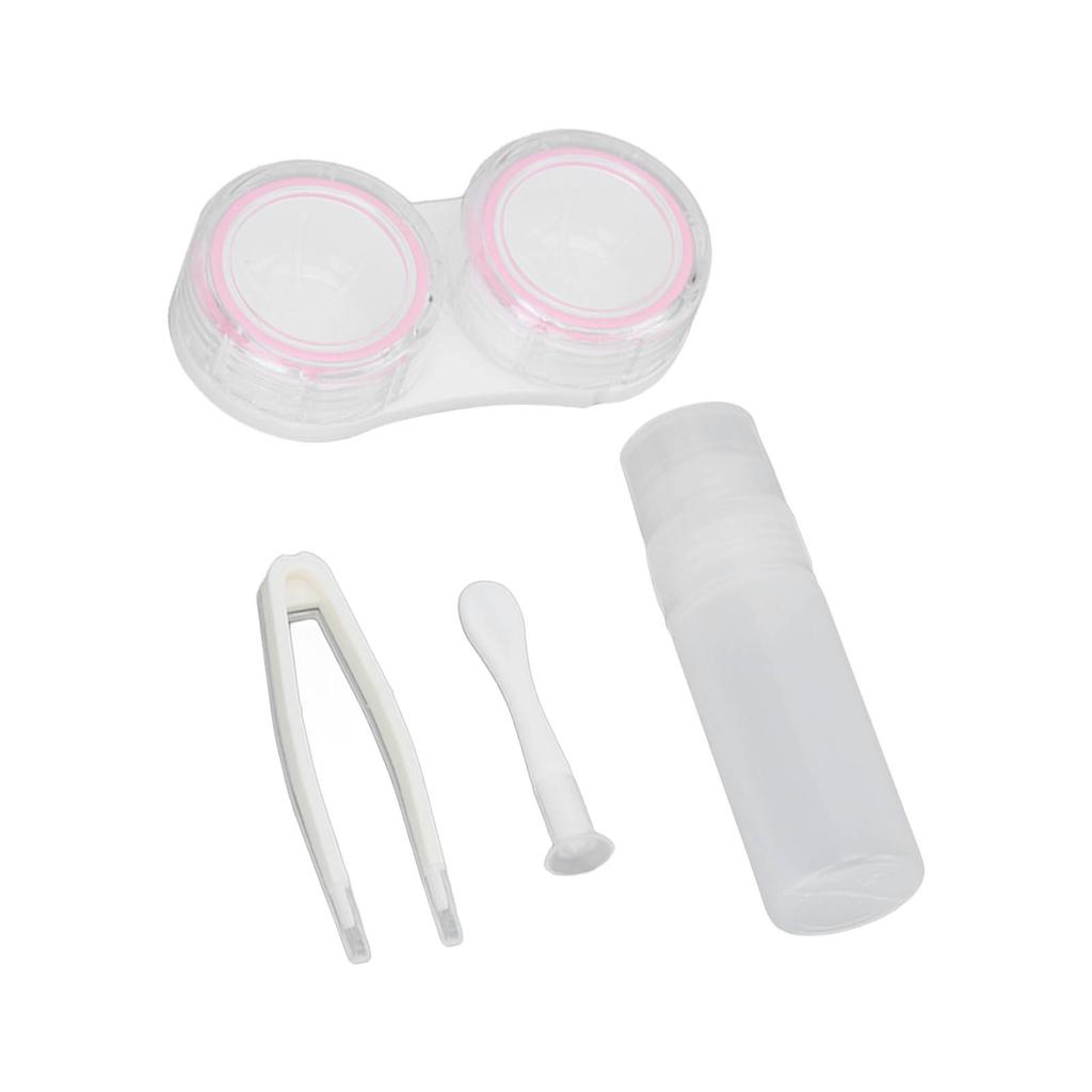 Contact Lens Case Mirror Look Cartoon NaPAW Plastic Material Lightweight Portable Travel Contact Lens Container