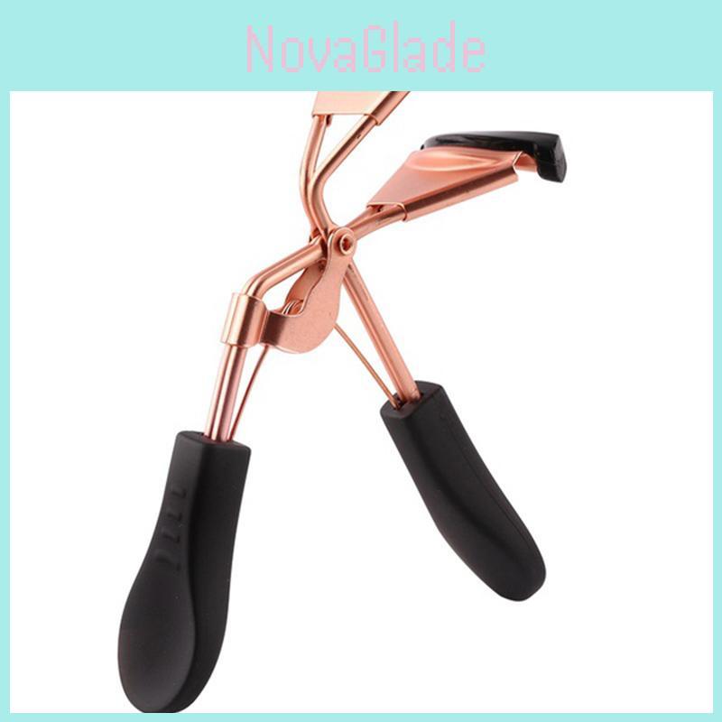 Elegant Rose Gold Professional Eyelash Curler For Effortless Eye-curling Results