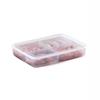 Sealed Frozen Meat Box Plastic Fridge Organizer Practical Food Preservation Box  Meat Vegetables