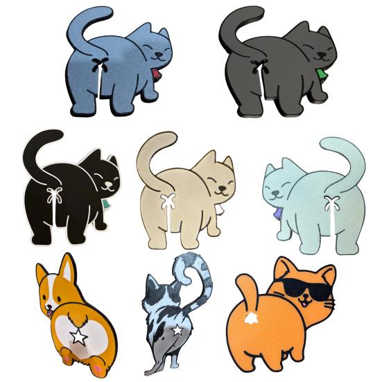 Cat Butt Bread Clip 3D Printed Bag Holder for Cat Lovers