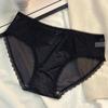 Briefs Bow Lace Panties Middle Waist Lace Briefs Temptation Sexy Panties  Girl