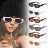 Vintage Schwarz Quadrat Sonnenbrille Frau Luxus Marke Kleine Rechteck Sonnenbrille Weibliche Gradienten Klar Spiegel Oculos De Sol