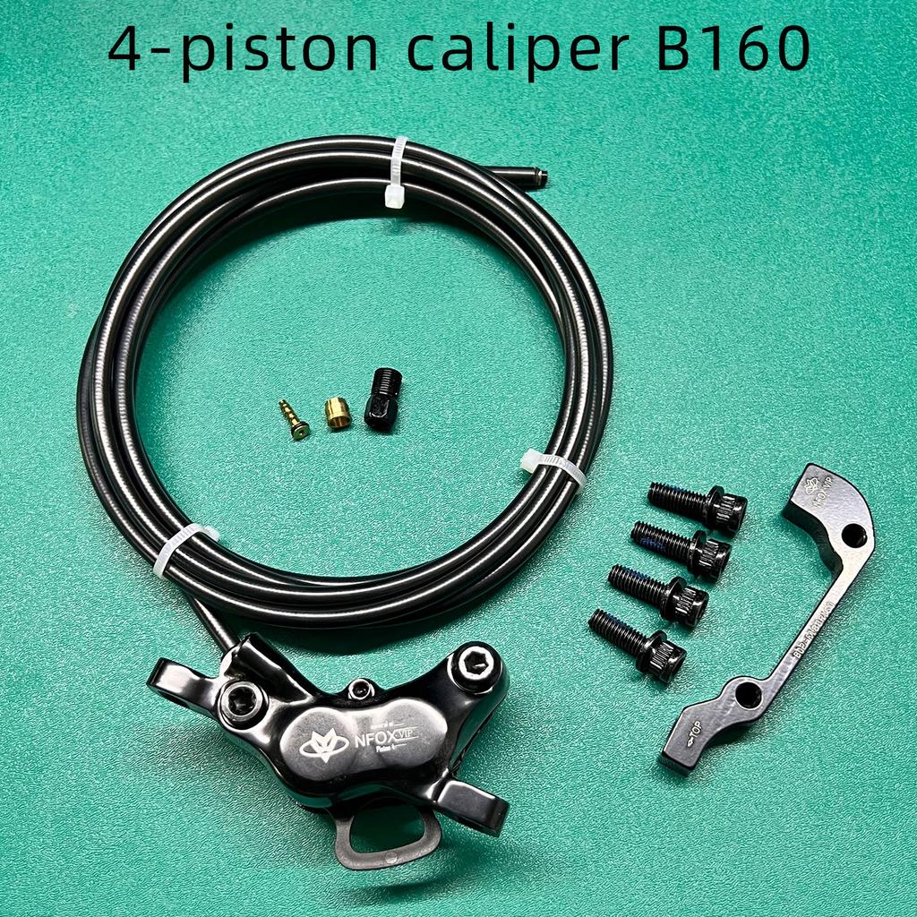 NFOX SM2A electric bicycle hydraulic disc brake handle with four piston two piston calipers 2-pin 3-pin power-off Accessories