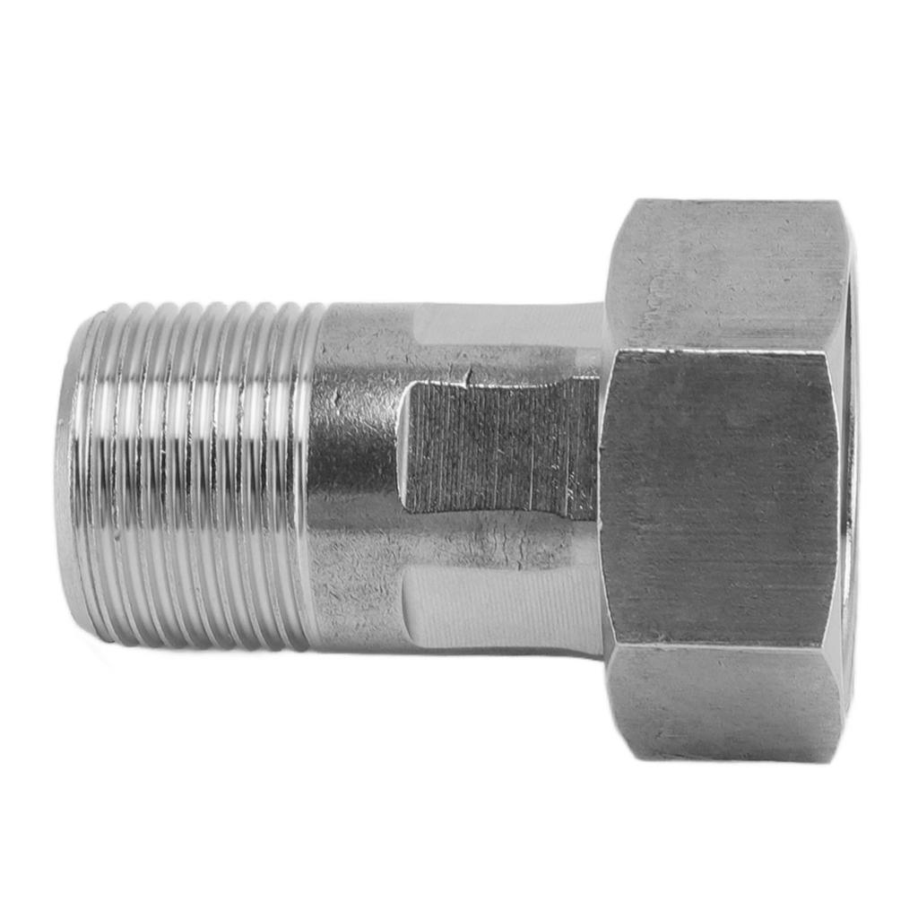 Stainless Steel Pipe Fitting Plumbing Butt Joint Adapter Spa Hot Tub Components Hardware G3/4 To G1