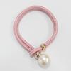 1Pc Faux Pearl Curtain Tieback, Woven Rope Adjustable Curtain Holder, Stylish Bead End Draperies Holder for Living Room Bedroom Bathroom Dormitory