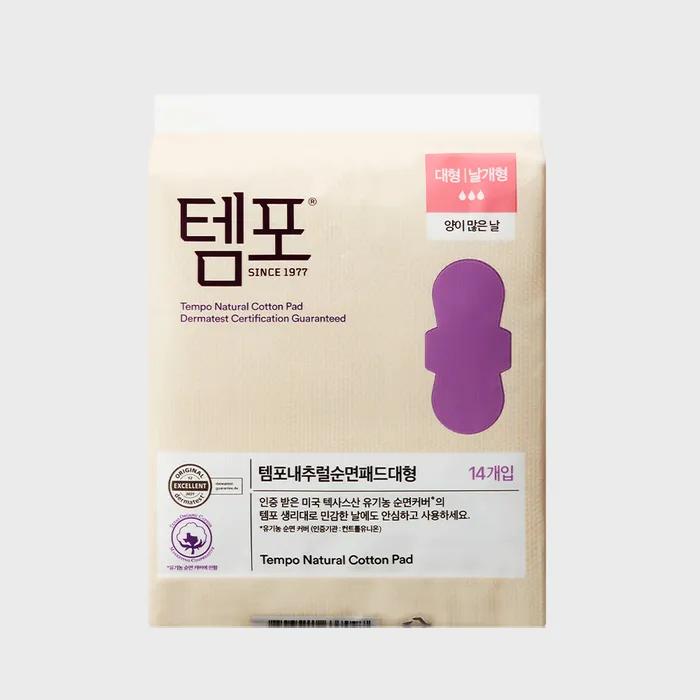 Tempo Pad Natural Cotton Large 14P