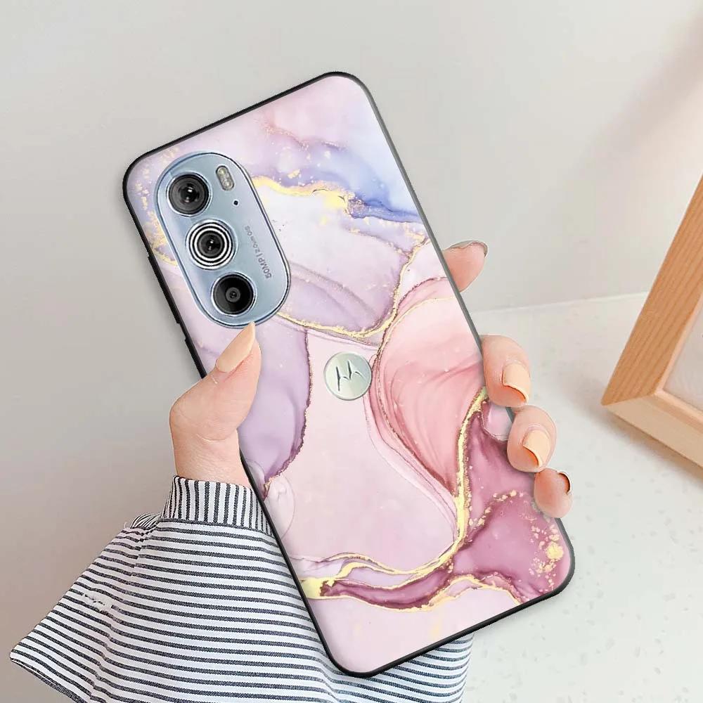For Moto Edge 30 Pro Case Cover Edge30 Matte Silicone Case for Motorola Moto Edge 30 30Pro Fashion TPU Protective Back Cover
