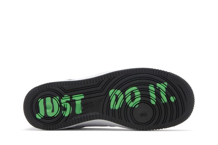 Women's Sneakers Nike Air Force 1 Low '07 Just Do It Snakeskin White Black (Women's)