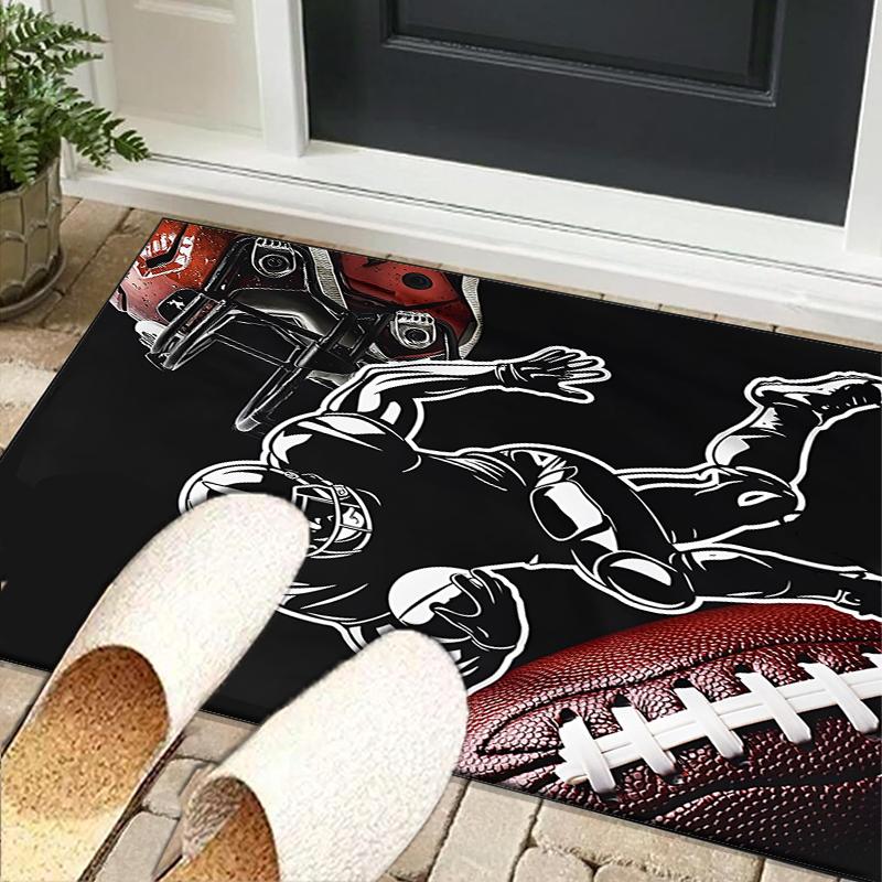 Baseball Feuerkraft Büro Teppich Stuhlmatte, Spielteppich, Geeignet für Eingang, Schlafzimmer, Wohnzimmer, Schreibtisch, Weihnachtsgeschenk