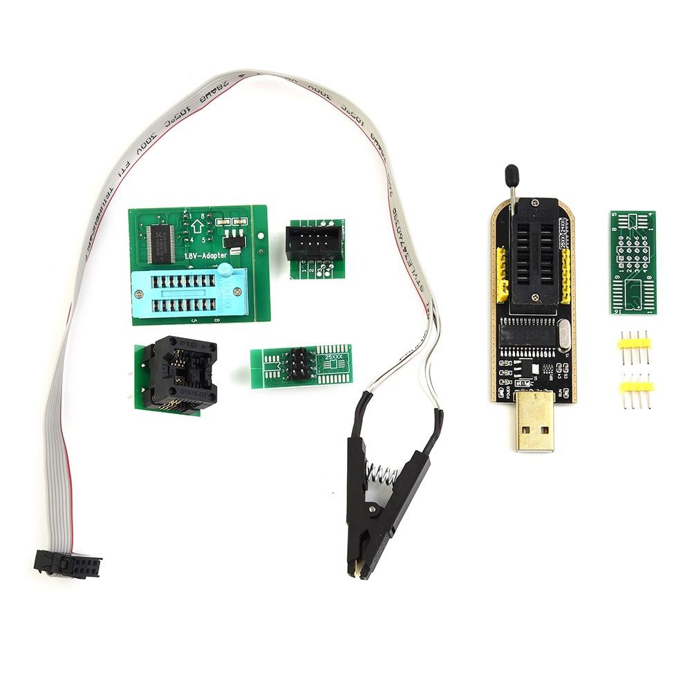 

Адаптер 1,8 В серії 24/25 USB-програматор для затискача SOIC8 для запису BIOS EEPROM CH341A