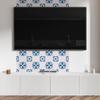Self-Adhesive Panel With Print - Perfect For The Kitchen 100x50 Cm Floral Pattern with Leaves