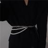 Gold And Silver Metal Waist Chain For Women With Lobster Clasp For Summer Fashion Accessory