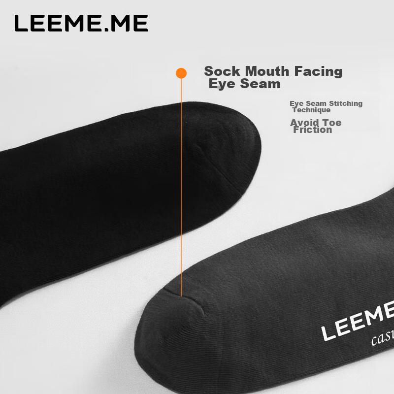 Men's Socks, Autumn And Winter Odor-Resistant Mid-Calf Socks for Men, Sweat-Absorbing Breathable Long Socks, 4 Colors