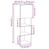 LED TV Stand In White 30.5 X 30 X 90 Cm