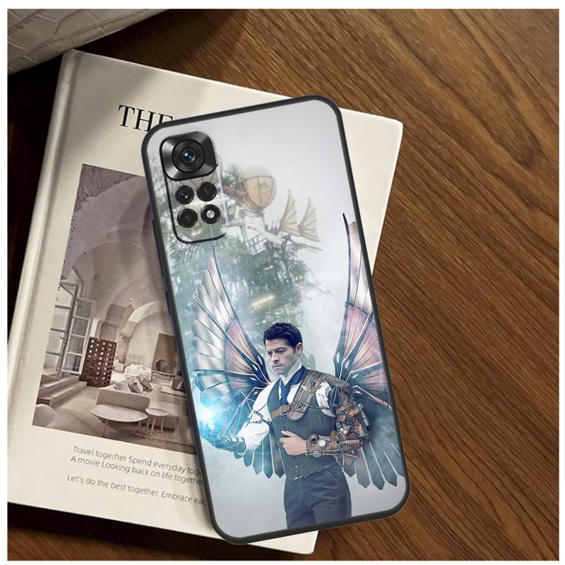 Supernatural Castiel Case For Xiaomi Redmi Note 13 11 10 9 8 12 Pro Plus 12S 11S 10S 9S 10A 9C 10C 12C 13C Funda