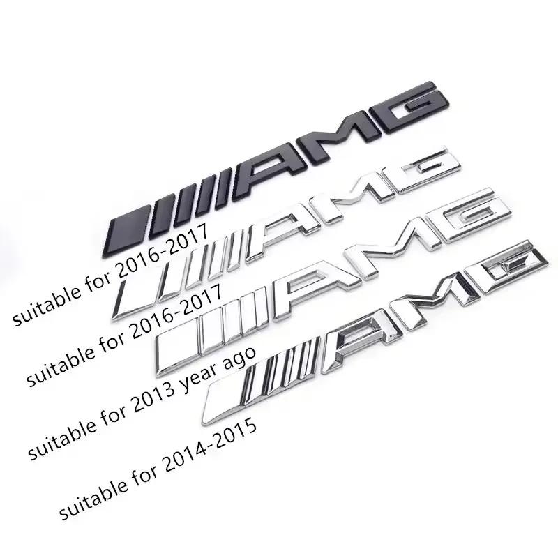 

3D ABD Car Emblem Badge AMG Sticker for Mercedes benz A B C E G CLA GLK CLASS W221 W212 W213 W176 W205 W177 X253 Decoration Gloss Silver-2014-15