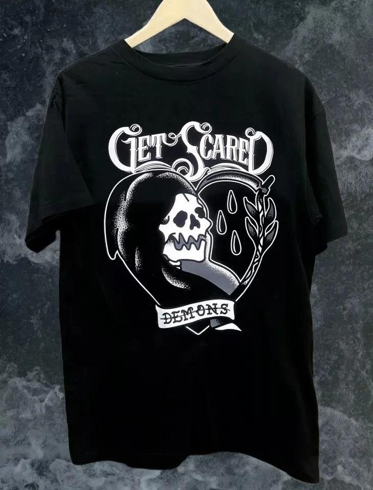 Rare Get Scared Band Collection Gift For Fan S to Black T-shirt GC1505