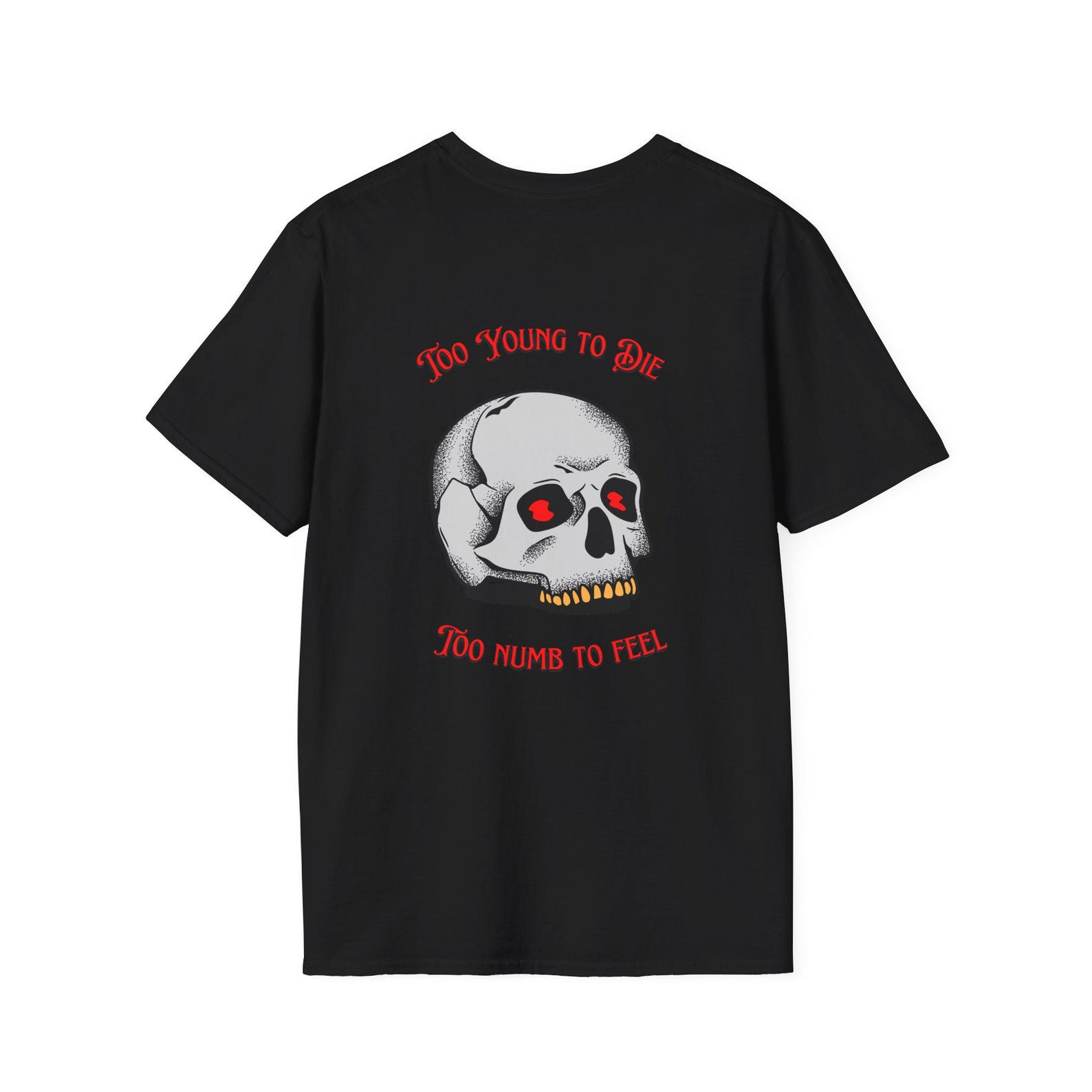 Anti-Valentines Day T-Shirt: Emo Goth Skull Love Meme Tee M