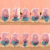 Number Candles 0-9 for Birthday Decorations, Assorted Birthday Candles for Kids Party Baking Supplies