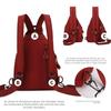 Multifunctional nylon breast bag women's crossbody shoulder bag