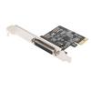 1 Port PCI Express Parallel Card IEEE 1284 DB25 PCIE Parallel Card ECP Mode Desktop Expansion LPT Controller for Printer