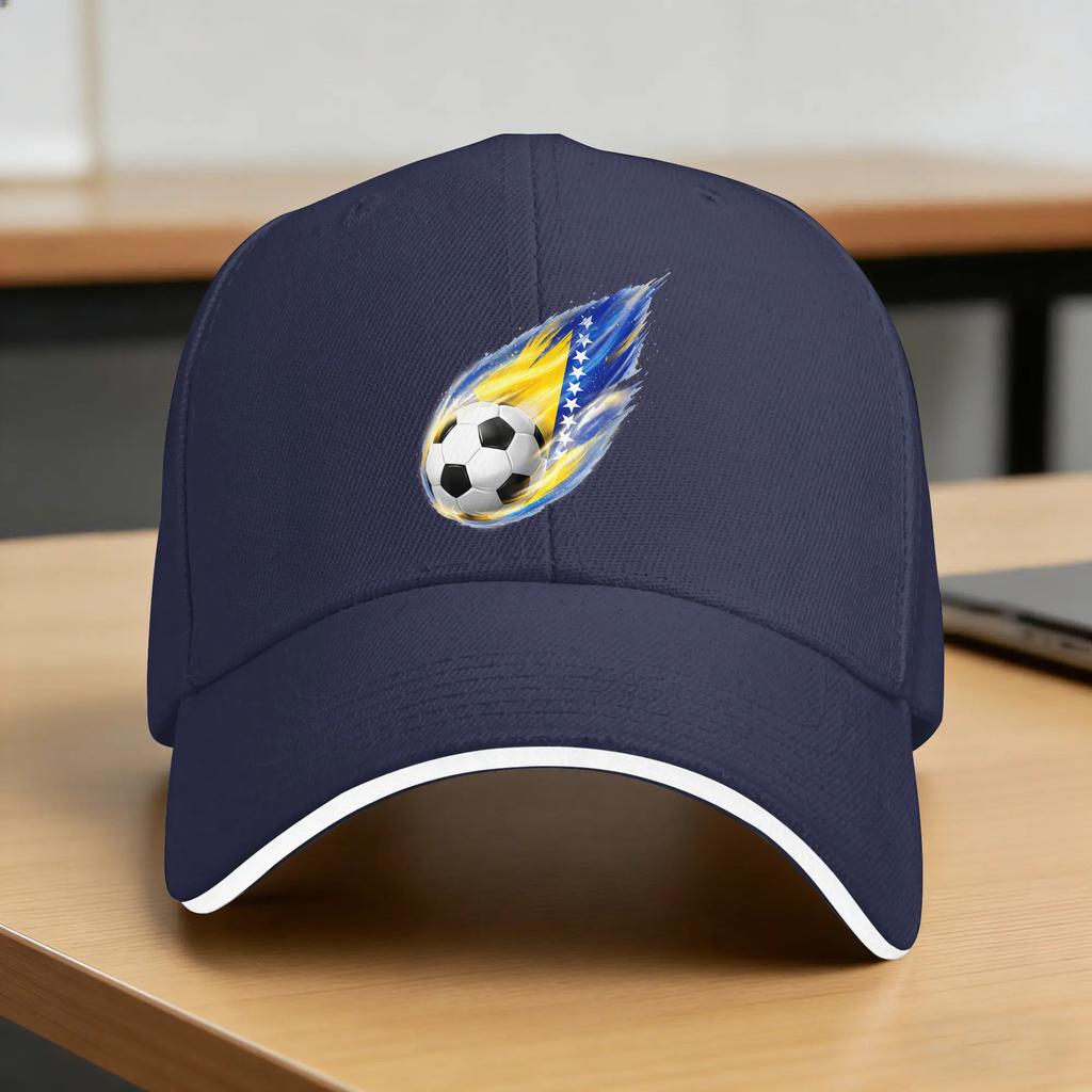 Bosnia and Herzegovina Flag Bosna Pride Heritage Graphic Sun Baseball Cap  Spring Yk Funny Trucker Hat Sport Baseball Caps