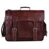 Bag Italian Leather Men Messenger Shoulder Satchel Laptop Travel Briefcase