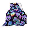 Mushroom Blanket Machine Washable Soft Flannel Blanket Warm Cozy Throw Blanket for Kids Adults Farmhouse Bed Sofa Couch