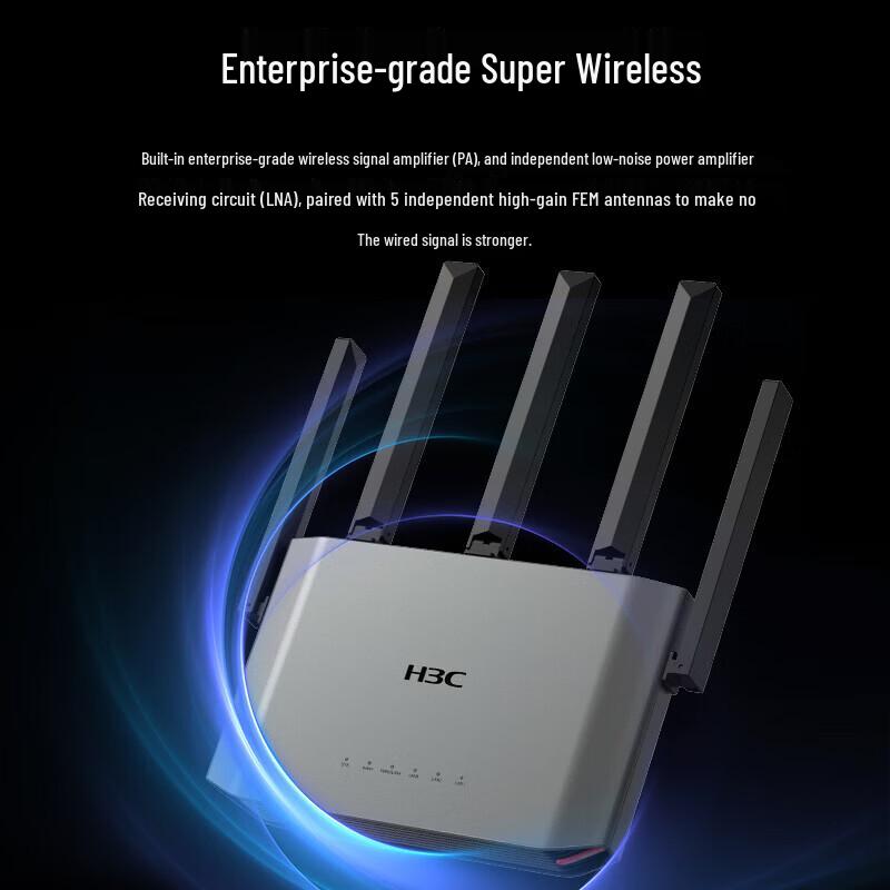 H3C ERG5-3000AX-U Wi-Fi 6 Gigabit Enterprise Router (CN Version)