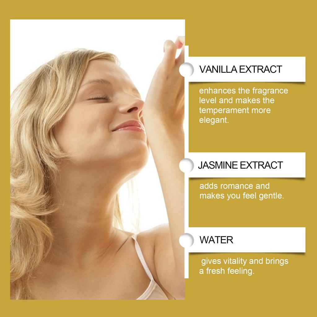 Perfume Soft Sweet  Lasting,Women's Perfume Has A Lasting Taste,,Mixed Spices, Delicate  Helps Relax The Body And Mind..1pc,50ml