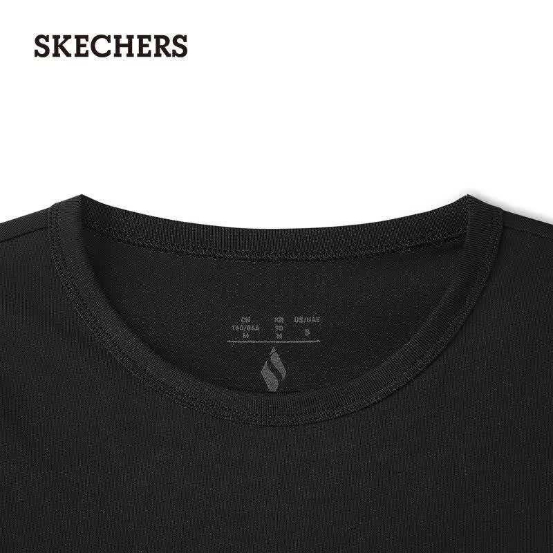 Skechers Women's Slim-Fit Knit Short Sleeve T-Shirt L226W017