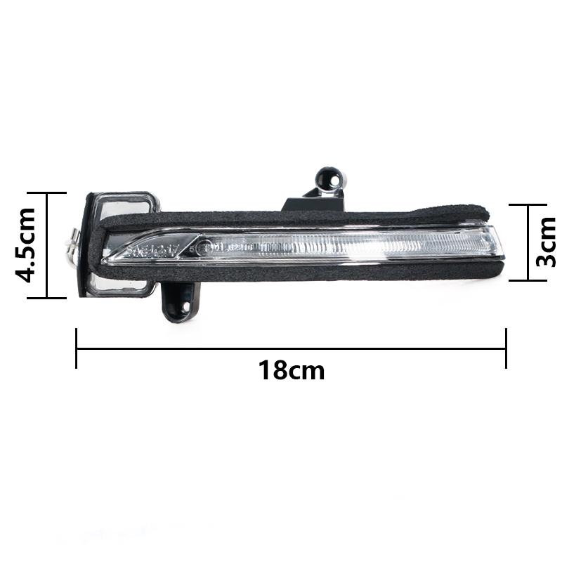 Car Rearview Mirror Turn Light Signal Lamp For KIA RIO 2017 2018     Auto Turn Signal Accessories