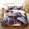 3D Anime Chained Soldier Bedding Set Single Twin Full Queen King Size Bed Set Adult Kid Bedroom Duvet Cover Sets Home Textiles
