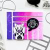 Transparent Silicone Dog Stamps for DIY Journaling - March 2025 Series (Model 7402)