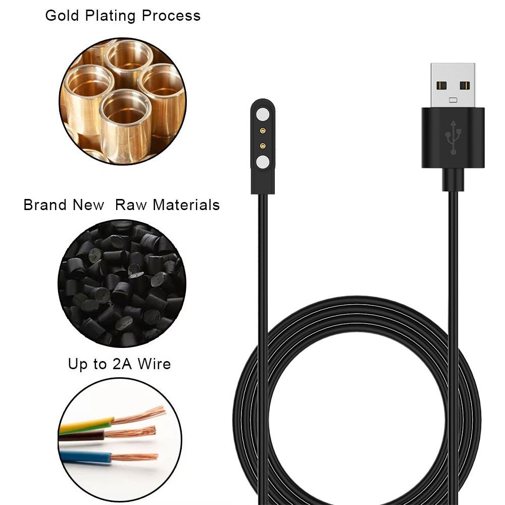 Nabíjecí kabel pro hodinky Magnetický USB pro Realme Watch 5 / 3 Chytré hodinky USB nabíječka Kabel Napájecí příslušenství