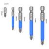 Cross Impact Screwdriver Bits Set Magnetic Batch Heads 25/50/65/70/90/127/150mm