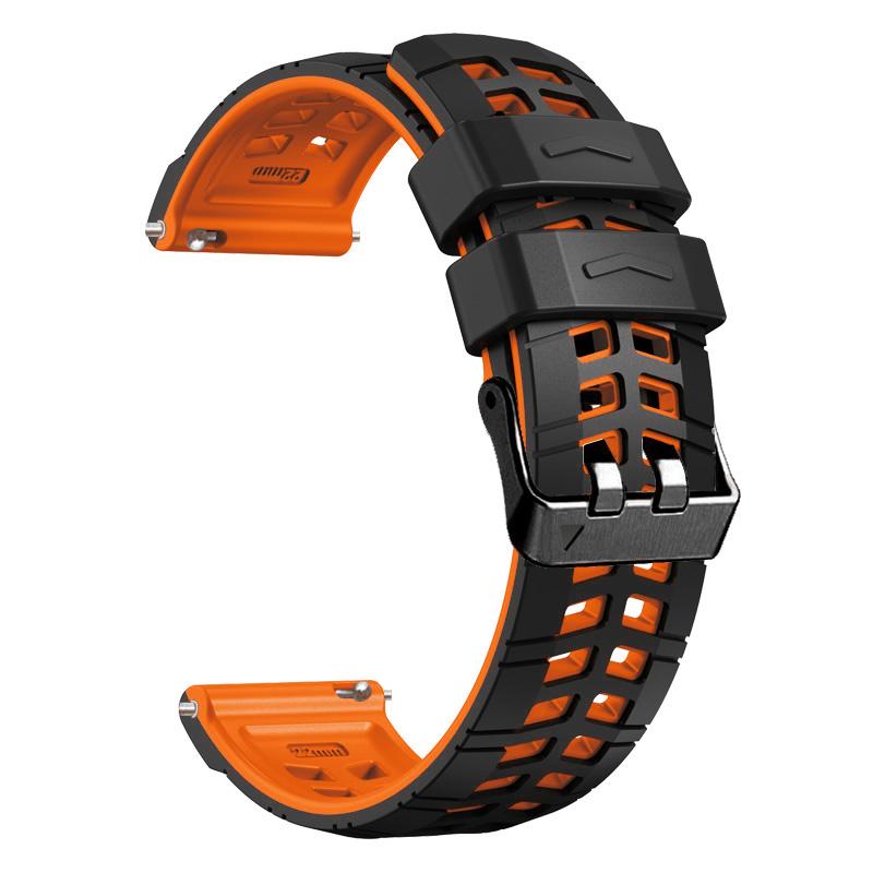New 22mm Silicone Strap For Zeblaze Stratos 3 2 Lite Beyond GTR 2 Btalk Swim Sport Wathband For Zeblaze Vibe 7 Pro Band Bracelet