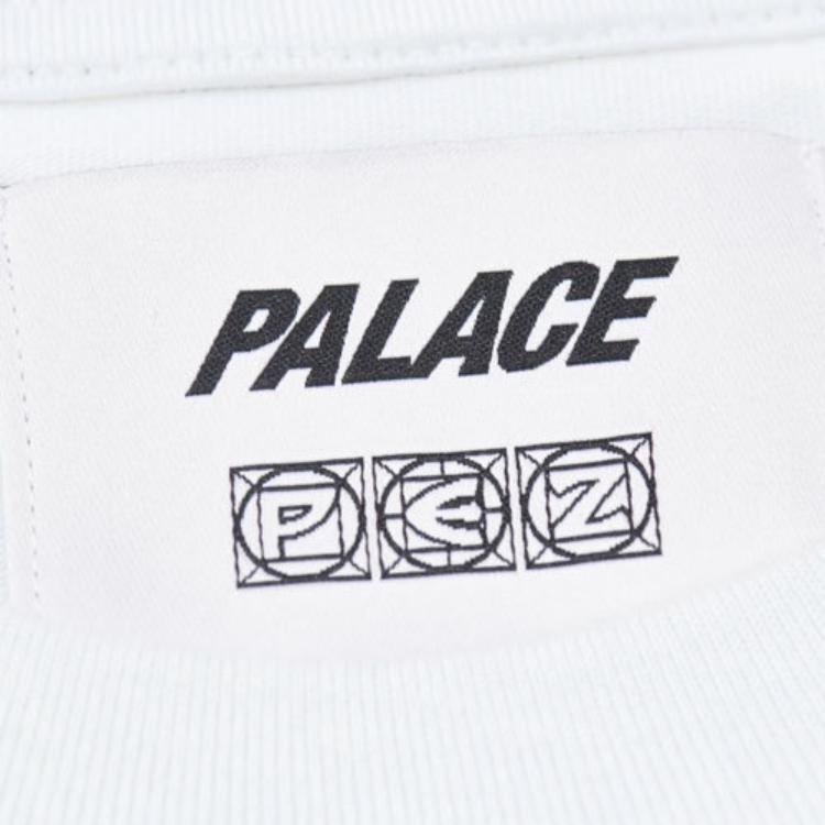 Palace X Pez Pezman T-Shirt White Unisex Tops P21TS123