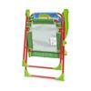TOFFY – Chaise pliante enfant, métal Ø13 mm, assise textile, verrou anti-pliage, intérieur/extérieur, 36×37×52 cm