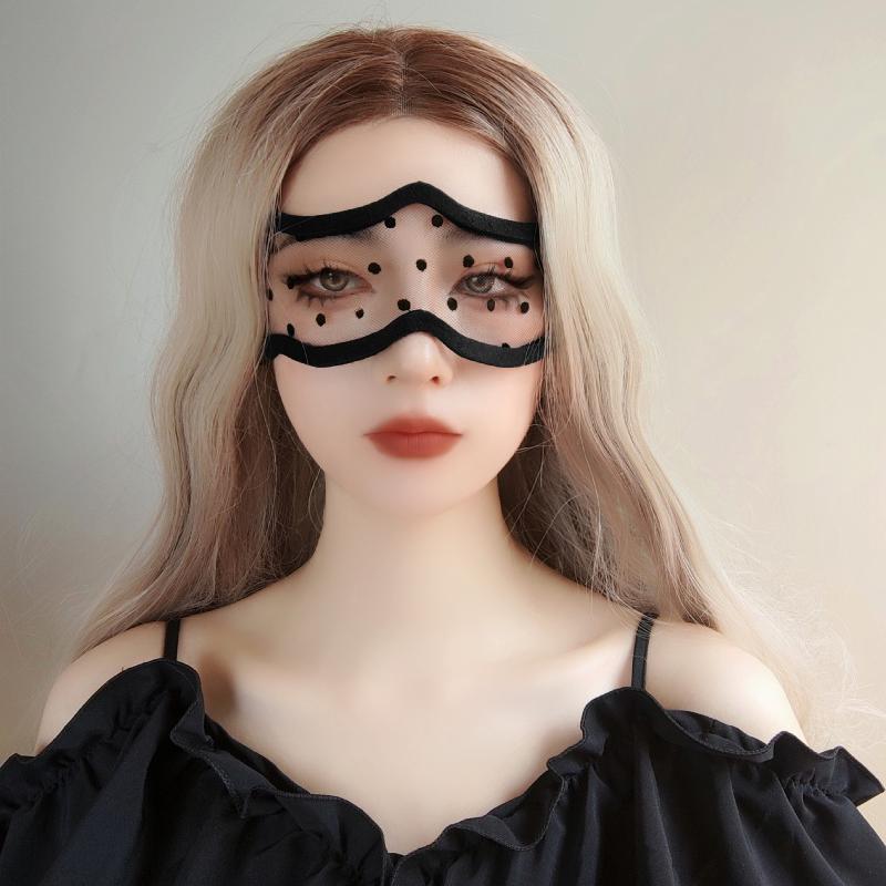 Sexy Women's Eye & Face Mask - Reusable Cosplay Mask for Masquerade Balls, Proms & Halloween Costume Parties