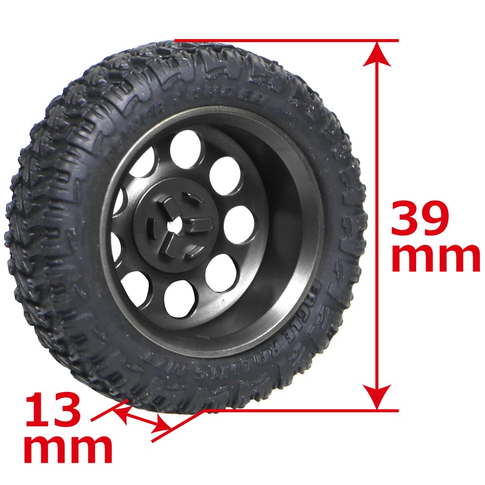 Trou rond SP pour feuille Jimny MINI-Z4X4 [modèle Eagle] [#MINI-Z4X4-RO] (BK)