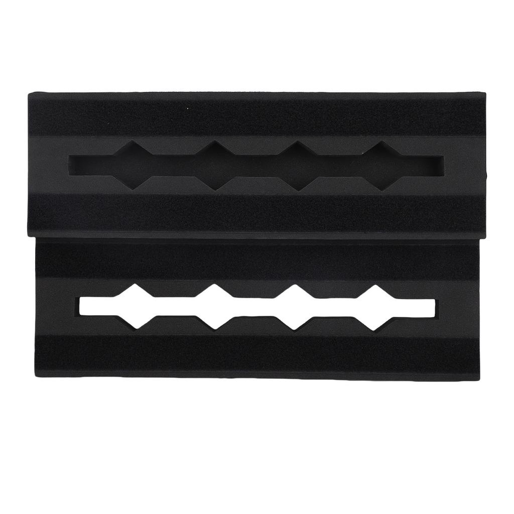 Gitarren-Pedalboard EVA Rutschfest Tragbar Modular Gitarren-Effektpedalboard Halterung für 6 bis 10 Effektpedale