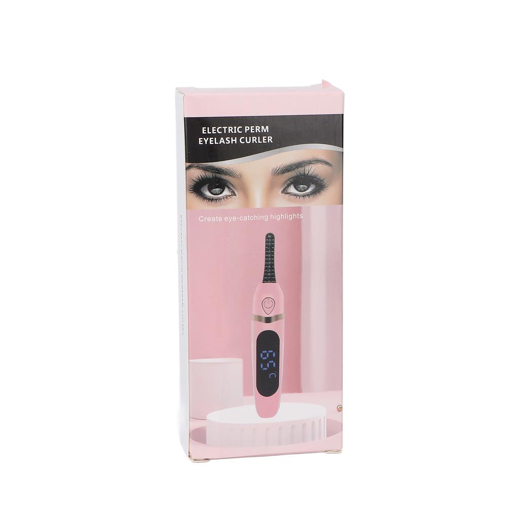 Electric Eyelash Curler Handheld Usb Charging Intelligent Temperature Control Electric Heating Eyelash Curler