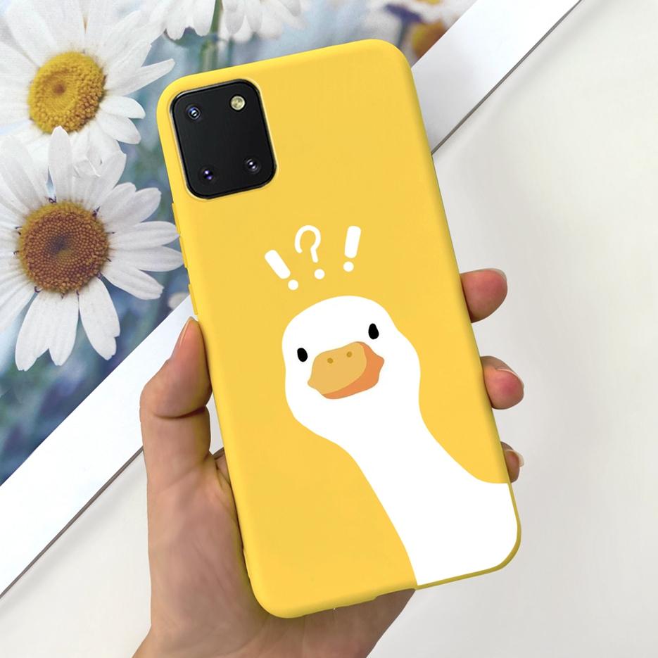 For Samsung Galaxy Note 10 Lite Case Cute Candy Painted Cover Soft TPU Phone Case For Samsung Note10 Lite Galaxy S10 Lite Bumper