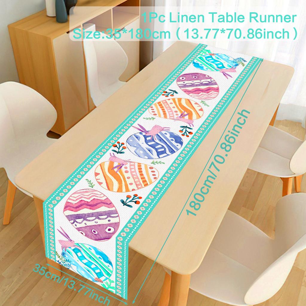 Easter Decoration 2024 Easter Bunny Eggs Paper Plates Napkins Cute Animal Paper Serviettes for Birthday Party Tableware Decor